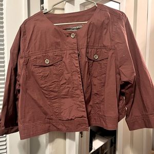 Torrid crop jacket. Size 3. Great for spring outfits!